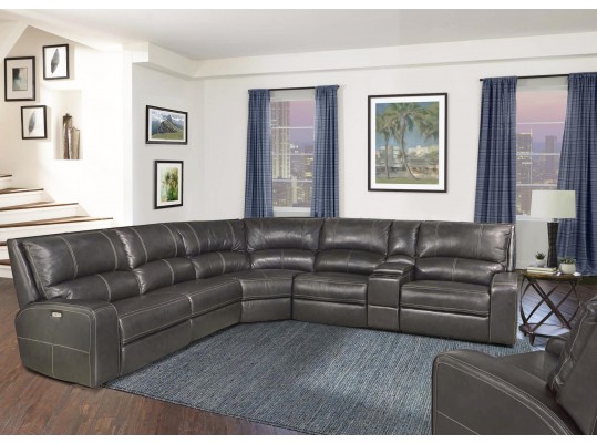 Parker Living Swift Casual Power Reclining Sectional Sofa with Power Headrests