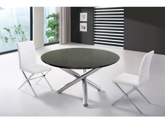 T08 - Modern Round Dining Table