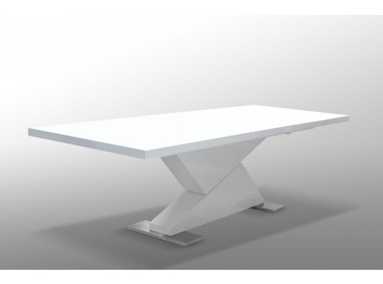 Bono "Z" - Modern White Dining Table